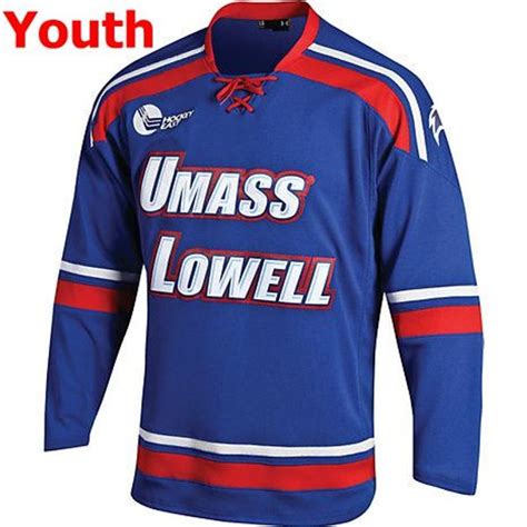 2020 NCAA UMass Lowell River Hawks Jerseys Mens Womens Youth Kids ...