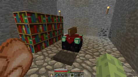 Minecraft Bookshelves For Enchanting Table - House People