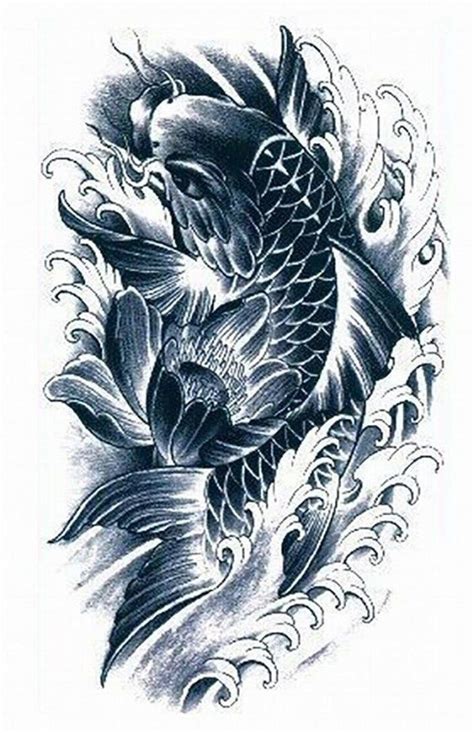 Black Koi Fish Tattoo Designs 89Df5F7B0C50 Swiftlet - Best Tattoo | Koi fish tattoo, Koi fish ...