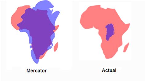 The Actual Size of Greenland | Mental Floss