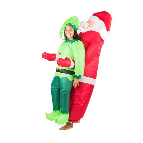 Inflatable Santa & Elf Costume – Bodysocks US