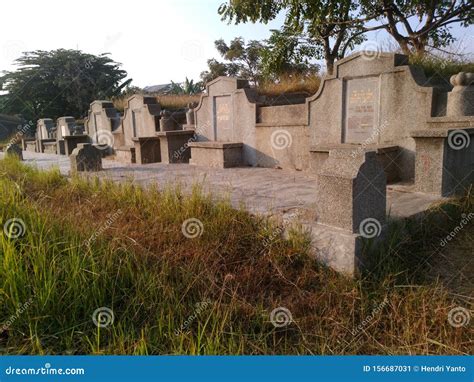 Cemetery of Chinese in the Village Editorial Photo - Image of culture ...