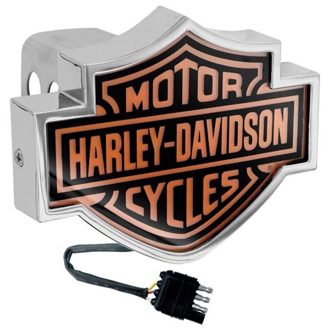 Harley Davidson LED Brake Light Trailer Tow Hitch Cover Plug | Tow hitch cover, Light trailer ...