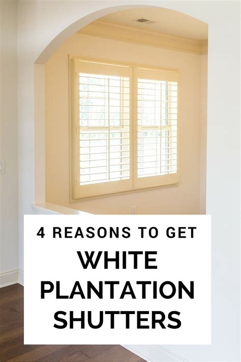 4 Reasons to Get White Plantation Shutters | Wasatch Shutter