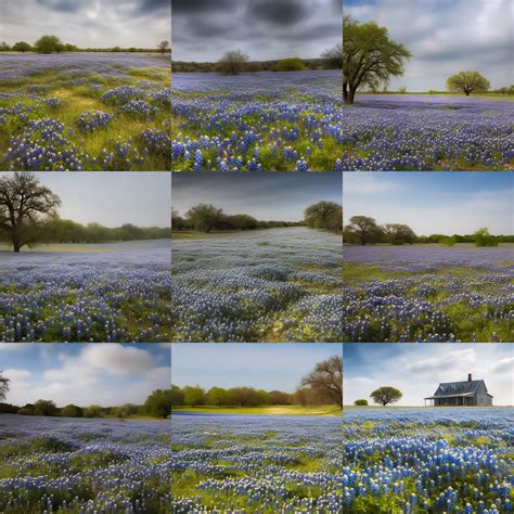 Bluebonnet Field Digital Background Bundle – Meg Bitton Productions