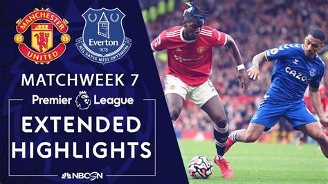 Manchester United v. Everton | PREMIER LEAGUE HIGHLIGHTS | 10/2/2021 ...