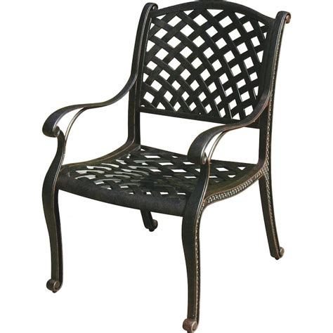 Darlee Nassau Cast Aluminum Patio Dining Chair : BBQGuys