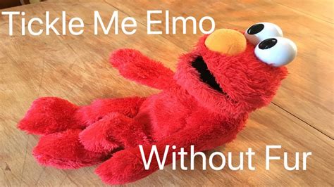 Tickle Me Elmo Without Fur