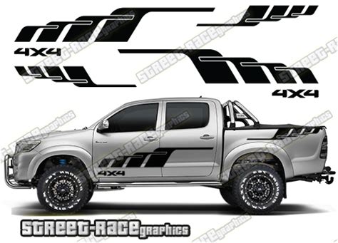 Construire Tranquillité grand stickers toyota hilux vide syllabe renflement