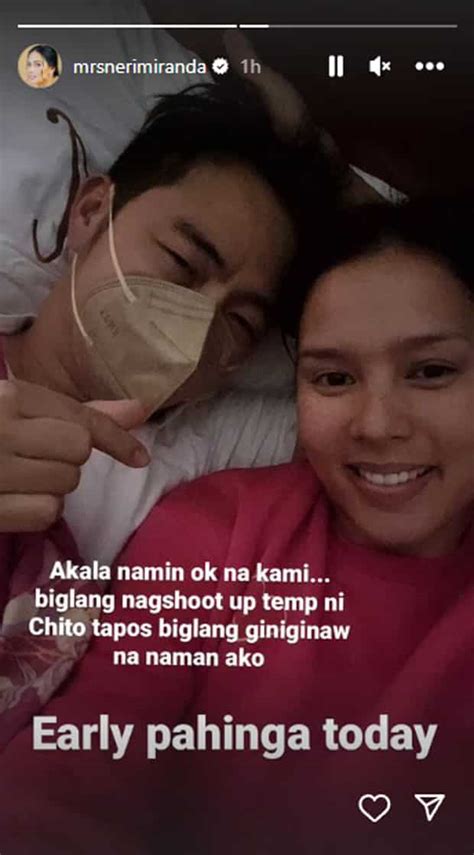 Neri Miranda, ibinahaging nagkasakit sila ni Chito: "Akala namin ok na ...