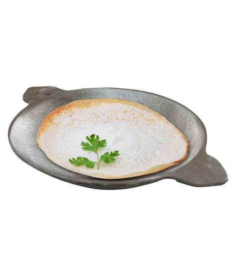 Tredy Foods Cast Iron Appam Pan No Coating Iron Pan 22 cm mL: Buy Online at Best Price in India ...