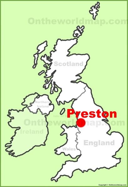 Preston Maps | UK | Discover Preston with Detailed Maps