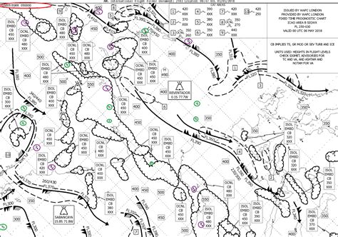 weather - What do these numbers and symbols on the ICAO SIGMET chart ...