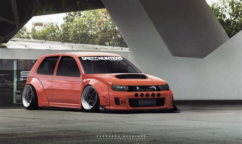 VW Golf MK 4.5 - Tuning by shinoaburame23 on DeviantArt