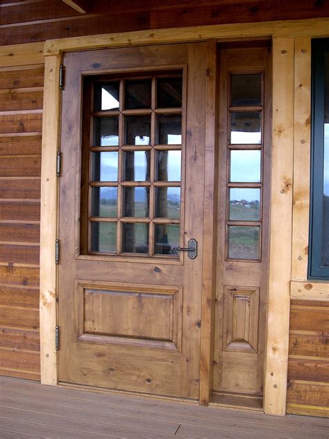 Rustic Log Cabin Front Doors | Rustic exterior doors, Rustic front door, Rustic entry doors