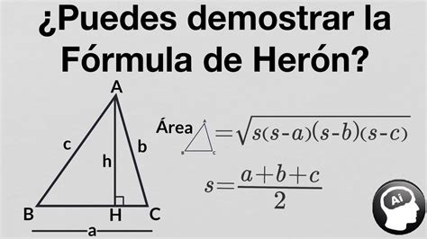 Formula Heron Para Calcular Area Triangulo - Design Talk