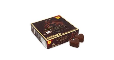 DE LA ROSA CHOCOLATE COVERED MARSHMALLOW HEARTS 50 CT