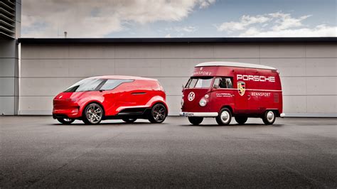 Porsche Vision Renndienst Electric Van is Perfect for Transporting ...