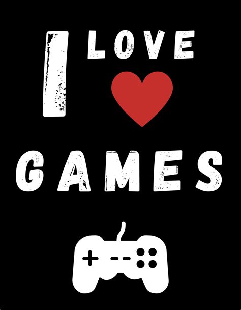 I Love Games (Cool Gaming Art) - Art over the World