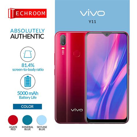 VIVO Y11 | 5000mAh Battery | AI Dual Camera | 3+32GB RAM/ROM w/ FREEBIES | Shopee Philippines