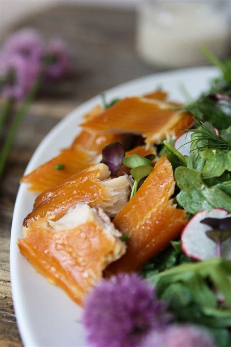 Smoked Trout Salad with Creamy Horseradish Dressing — Zestful Kitchen