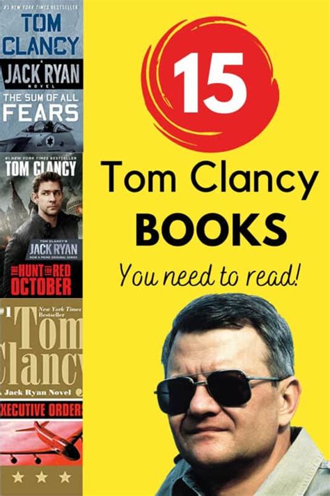 15 Best Tom Clancy Books You Need to Read | Hooked to Books