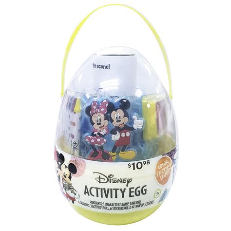 Disney Junior Deluxe Activity Easter Egg with Party Favors, (14 Piece ...