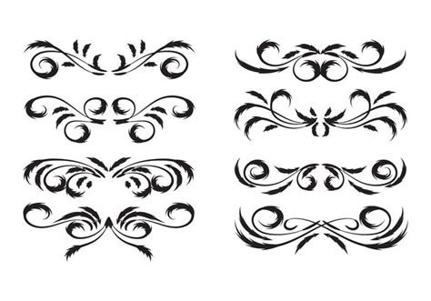 Vintage Floral Motifs Vector 120475 Vector Art at Vecteezy