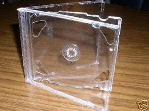 1200 NEW DOUBLE (2) CD JEWEL CASES W/ CLEAR TRAY PSC36 | eBay