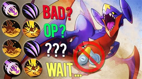 WAIT DID GARCHOMP GET NERFED !?!? TESTING ALL MOVESETS ! GARCHOMP BEST ...