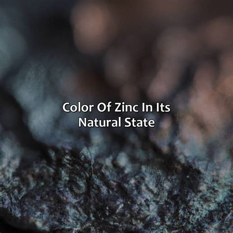 What Color Is Zinc - colorscombo.com