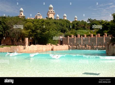 The Valley of Waves in the Sun City resort in South Africa Stock Photo ...