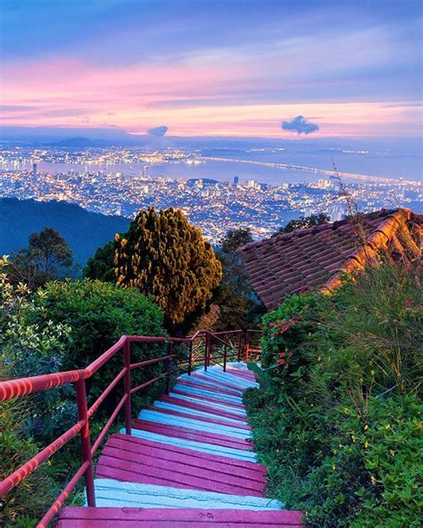 Step 1) Get up to Penang Hill. Step 2) Enjoy. the. view. #Malaysia ...