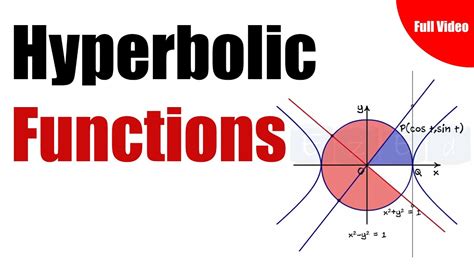 Full Video- Hyperbolic Functions - YouTube