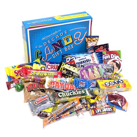 Decade Gift Boxes with Candy you ate as a kid®