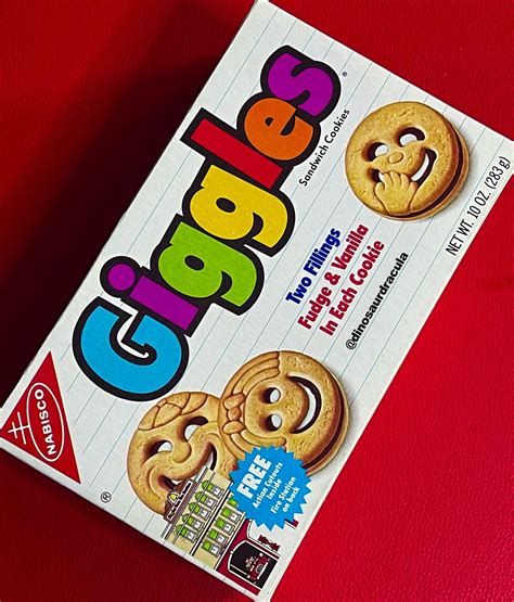 Giggles Cookies. Introduced by Nabisco in 1986 : r/nostalgia