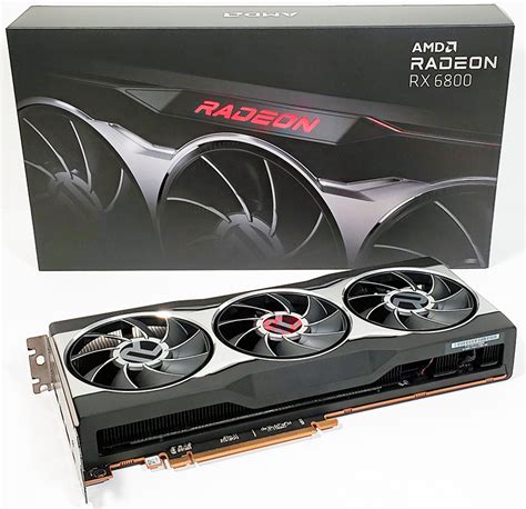 Amd Radeon Rx 6800 Xt 16gb Midnight Black Founder's Edition Gaming ...