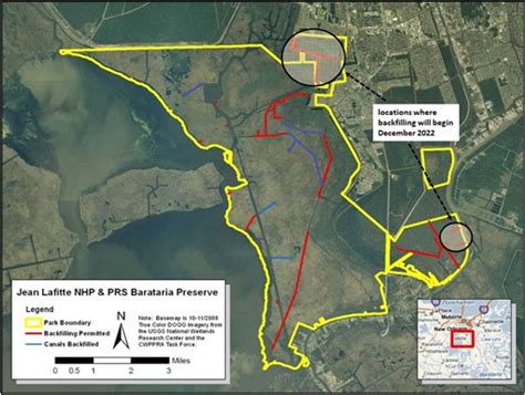 Barataria Preserve Backfilling Canals - Jean Lafitte National ...