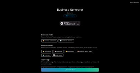 Business Idea Generator AI And 29 Other AI Alternatives For Startup ideas