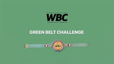 WBC Green Belt Challenge Hits France - World Boxing Council