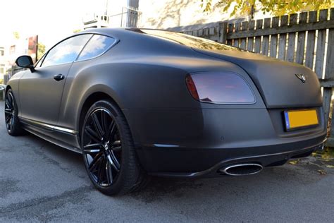 Bentley Continental GT Matte Black Rear - Reforma UK