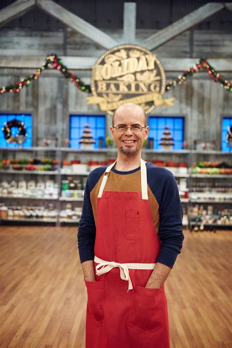 Contestant Jason Smith from Grayson, Ky on Food Network's Holiday Baking Championship