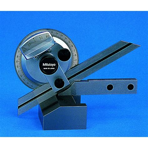 Mitutoyo 187-908 Universal Bevel Protractor 300mm (12") from Lawson HIS