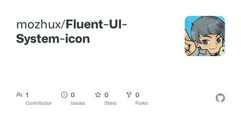 GitHub - mozhux/Fluent-UI-System-icon