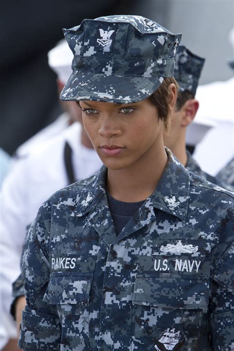 New Image of Rihanna in Uniform from Battleship - HeyUGuys