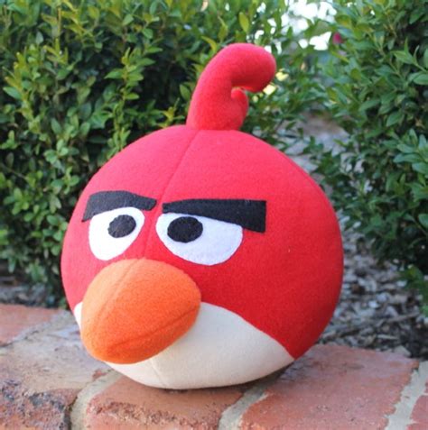 Angry bird toy I made for my son. | Angry birds toys, Christmas ornaments, Holiday decor