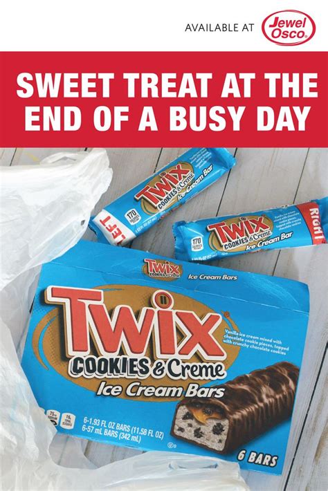 Treat Yourself to a TWIX® Ice Cream Bar | Icecream bar, Twix ice cream, Twix