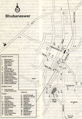 Bhubaneswar-City-Map | His Holiness Bhaktiratna Sadhu Swami ...