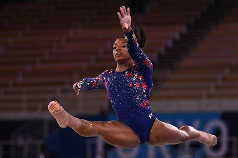 Simone Biles withdraws from Olympic floor exercise final - The Japan Times