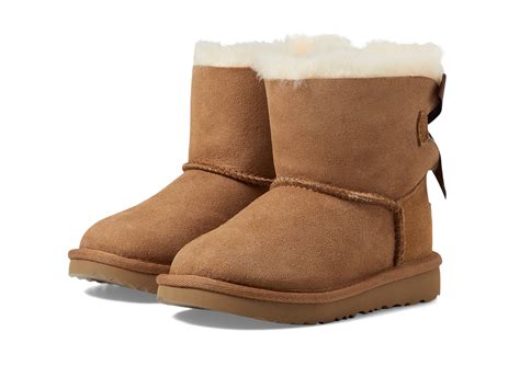 UGG Kids Mini Bailey Bow II (Toddler/Little Kid) at Zappos.com